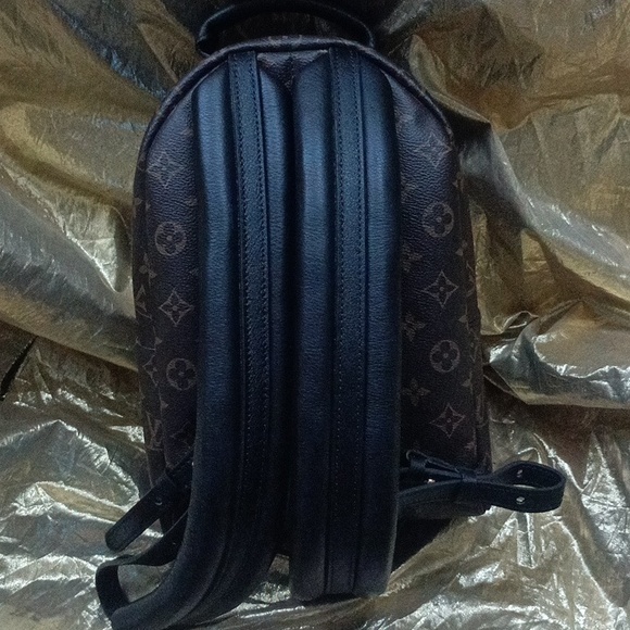 Louis Vuitton Vintage - Monogram Palm Springs PM Backpack - Brown - Canvas and L - Picture 4 of 6